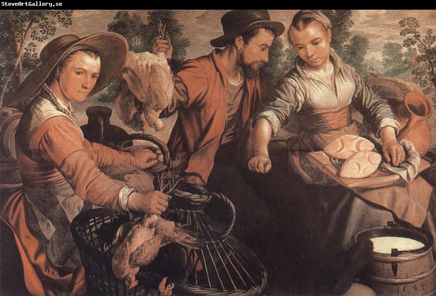 Joachim Beuckelaer At the Market